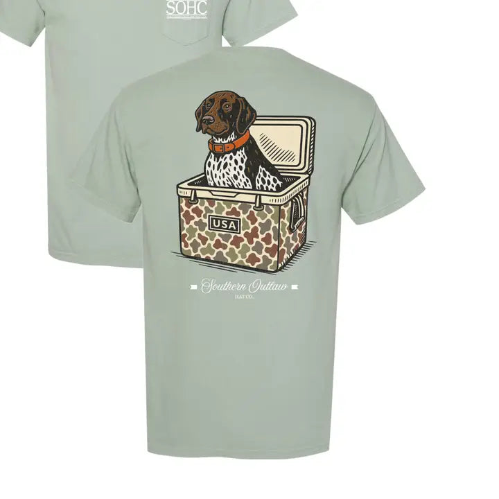 Gps Pup in Cooler T-Shirt