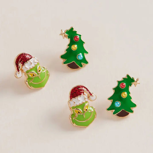 Grinch duo green tree