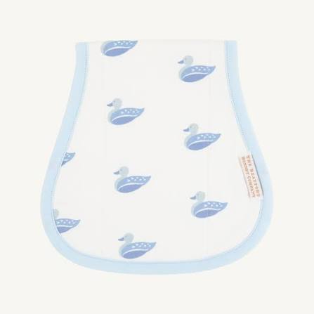 Beaufort and Bonnet duck burp cloth