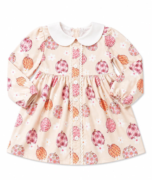 Collar Pumpkin Dress